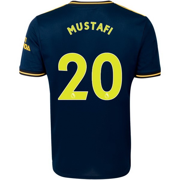 Camiseta Arsenal NO.20 Mustafi Tercera equipación 2019-2020 Azul